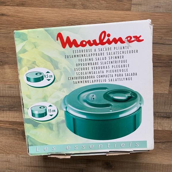 Moulinex Kitchen Moulinex Green Salad Spinner New Old Stock In Box